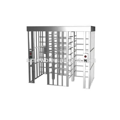 China Arm Auto Raise When Power On And Auto Stop On STEEL Obstacle Full Height Safety Turnstiles for sale