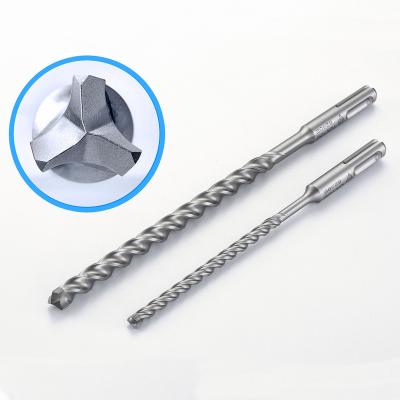 China Normal SDS Masonry Drilling Plus Full Solid Carbide Tip Hammer Drill Bit For 7-10mm Concrete Stone Cutter 3 For Concrete for sale