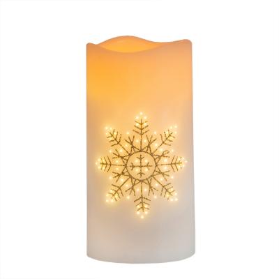 China Water Proof Christmas Festival Plastic Fiber LED Candle LED Candle Electronic Electronic Light for sale