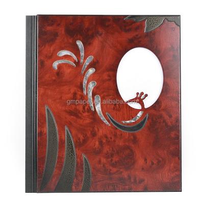 China GuanMei's Latest Digital Photo Album Wood Acrylic Wooden Album Cover for sale