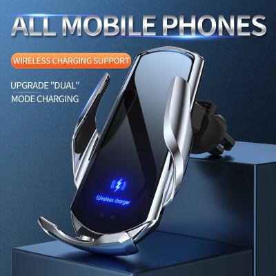 China Wireless Charging 15W Qi Q3 Sensor Qi Wireless Magnetic Fast Wireless Car Charger Wireless Charger for sale