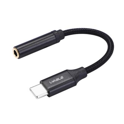 China Custom Phone Type C To 3.5mm Jack De Audio Cable for sale