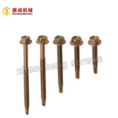 China Self Drilling Flat Hexagon Carbon Steel DIN 7504K Lead Screw for sale