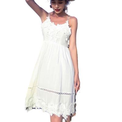 China Breathable Summer Breathable Sleeveless Cake Girls Dress for sale