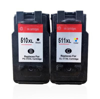 China Best Selling Remanufactured Remanufactured PG510 CL511 Hicor Ink Cartridge PG510 CL 511 CL 511 Black Inkjet Cartridge For Canon for sale