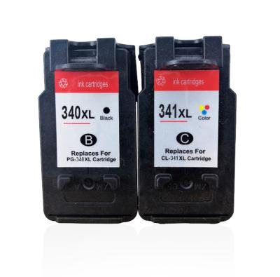 China Re-manufactured Compatible Replacement Hicor 340 341 PG340 CL341 Inkjet Color 340 pg340xl cl341xl And Black Pg340 Cl341 Ink Cartridges For Canon for sale