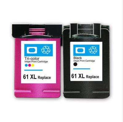 China Hicor Re-manufactured 61 301 122 802 650 662 678 ink cartridges reset chip to full ink level for HP for sale