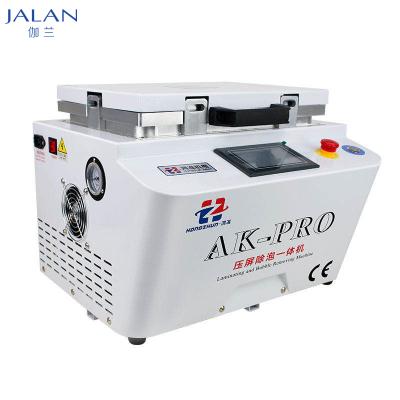 China Machinery Repairs Workshop AK Pro Edge 5 in 1 Brand New 12 Inch Oca LCD Display Auto Empty Nobubble Laminating Machine For iPhone iPad Samsung Edge for sale