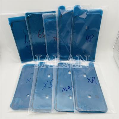 China Mobile Phone LCD Screen Refurbishment Waterproof Sticker 10PCS For iP6 6P 7 7P 8 8P X Xs Xsmax Xr 11 View 12 Pro 12mini Max Blue Film Adhesive Anti-water Tape for sale