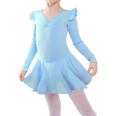 China tutu & Skirts class sleeveless dance dress women's gymnastics OEM children's ballet leotard and skirt wholesale custom dancewear for Yong girls for sale