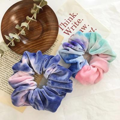 China Wholesale Custom Stretch Sublimation Printing New Design Hair Scrunchies For Girl for sale