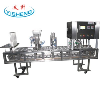 China Custom Full Automatic Beverage Granule Small Cookie Filling Sealing Machine for sale