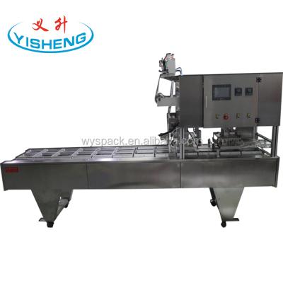 China Custom Two Line Dumpling Box Sealing Beverage Machine for sale