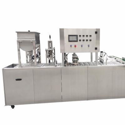 China Custom Fully Automatic Beverage Cup Washing Rinsing Filling Sealing Machine for sale