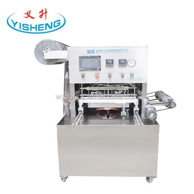 China Custom Beverage Nitrogen Gas Lunch Box Tofu Tray Sealing Machine for sale