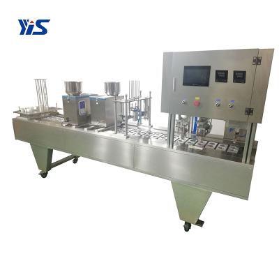 China Automatic Linear K Cup Beverage Filling And Sealing Machine for sale