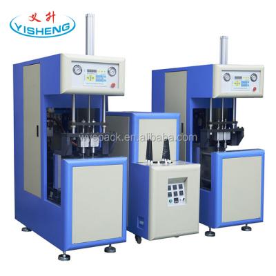 China Bottle 500 750 Semi Automatic Stretch 1500ml 5 19L Bottle Blowing Machine for sale