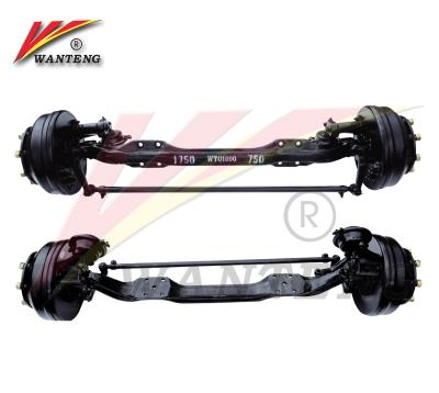 China High Quality Heavy Duty Truck Low Floor Bus Front Drive Steer Axle With for sale