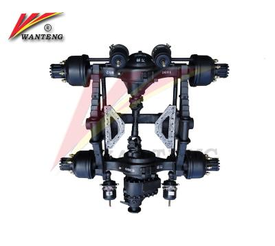 China Dual Truck Trailer Rear Axle Differential Assembly 100-265cm for sale