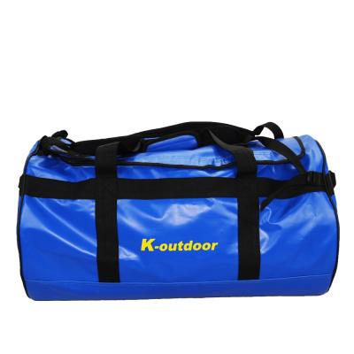 China Custom Protable 70L Bicycle Big Bag Hiking Waterproof Travel Duffel Bag for sale