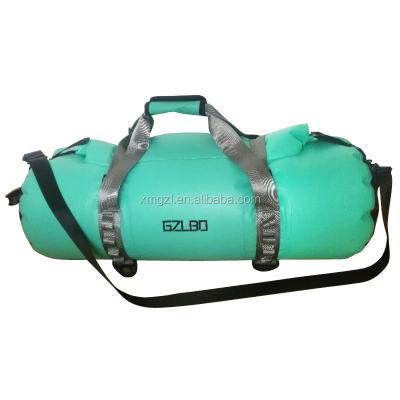 China Protable Factory Whosale 50L Folding Circle Travel Rolling Duffel Bag Waterproof Sports Bag for sale