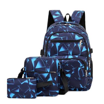 China With USB factory multifunctional school bag backpack fashionable boy, schoolbag for child school bag backpack for sale