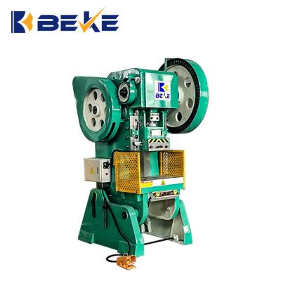 China Hotels high quality j23 ton manual punching machine BEKE 10 for aluminum for sale