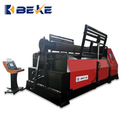 China W12 Hotels CNC 4 Hydraulic Aluminum Four Roller Cone Bending Machine Steel Plate Rolling Rolling Machine for sale