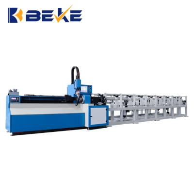 China Hotels Perfect Laser Tube Pipe Raycus IPG CNC Metal Stainless Steel Fiber Laser Rotary Max 700w 1000w 1500w 2000w 3000w for sale