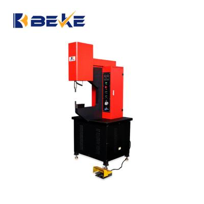 China Home Use BEKE Press Pneumatic Conduit Operate Hitching Riveting Machine Without Rivet for sale