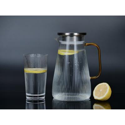 China 1600ML Fine Grain Sustainable Jar (Small Yellow Handle) for sale