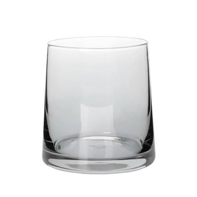 China 250ML Minimalist T-cup Crystal Glass Amber Material for sale