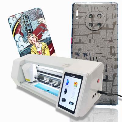 China Mobile phone screen protector cutting machine with touch screen 60*29.5*31cm for sale