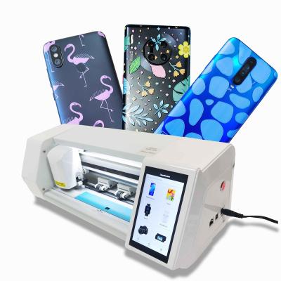 China Intelligent Mobile Phone TPU Hydrogel Phone Screen Protector Film Cutter Plotter Machine 60*29.5*31cm for sale