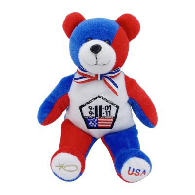 China Gifts Personalized Sublimation Custom T-Shirt Plush Stuffed White Teddy Bear for sale