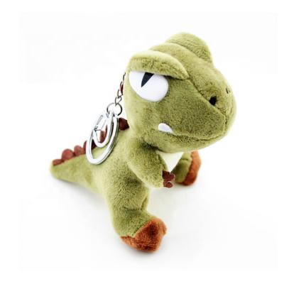 China Fun Cute Personalized Custom Plush Maker Stuffed Dinosaur Shape Kawaii Key Chain Animal Toys for sale