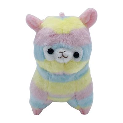 China Custom Cuddly Soft Plush Doll Stuffed Alpaca Hugging Pillow Sheep Lamb Plush Toy Pillow for sale