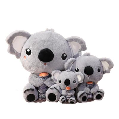 China Hot Sale Promotion Mama Koala Plug Baby Birthday Christmas Gift Customized Stump Koala Plush Toys Koala Dolls for sale