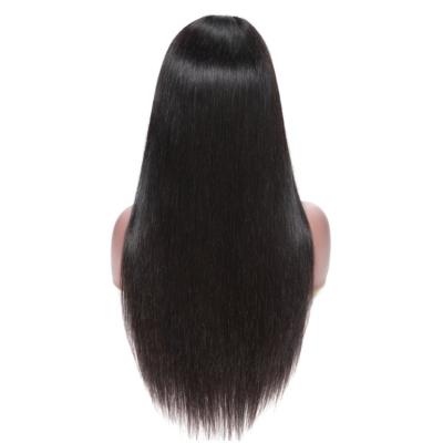 China Water Wave High Quality 13x4 HD Virgin Hair 30 Inch Full Lace Wig Headbands Lace Up Natural Straight Wigs For Women for sale