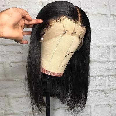 China Factory 8 Inch Silky Straight Full Lace Hair Lead Curly Wig,Short Hair Weave Wig For Black Women for sale