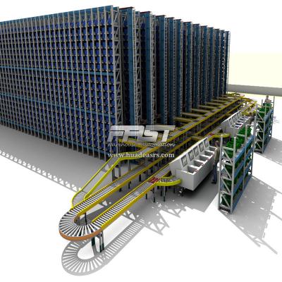 China Universal No Labor Warehouse Automation Storage And Retrieval System Solution for sale