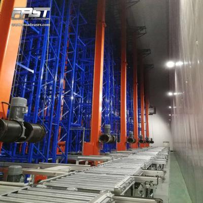 China Mini Load Conveyor Automatic Storage Retrieval System Robot Palletizing For 1500kg Cartons (2000 Optional) for sale