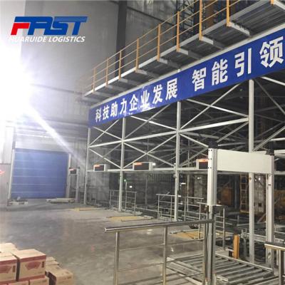 China Industrial Pallet Stacker Crane Aerial Security Cameras Automated Warehouse / Storage Produced By HRD for sale