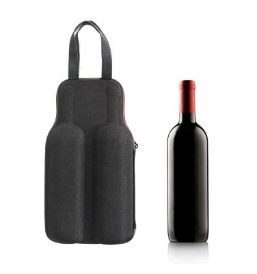 China Factory Custom Waterproof Shockproof Travel Hard Eva Travel Case Red Wine Red Wine Case for sale