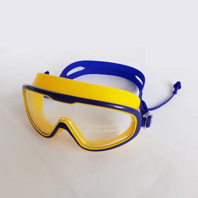 China Anti - Fog Swim Swimming Goggles HD UV Protection Fashionable Big Frame Anti-fog Goggles For Adult for sale