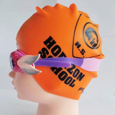 China Personalized Waterproof Durable Eco-friendly Waterproof Swim Covers Silicone Swimming Cap for sale