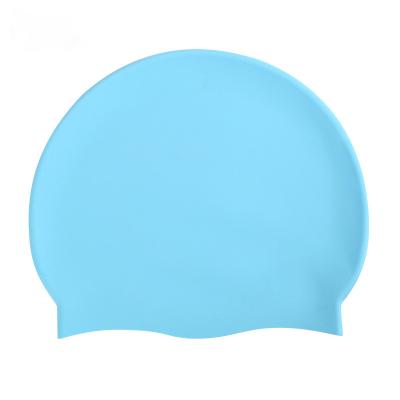 China Professional Supplier Eco-friendly Durable Waterproof Top Quality Water Sports Girls Boys Swim Covers Swim Caps 100% Silicone for sale