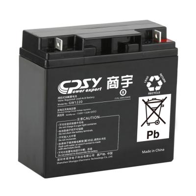 China ABS Lead Paste Battery Price 12V 24Ah Storage Battery Sealed Lead Acid Battery For Solar System for sale