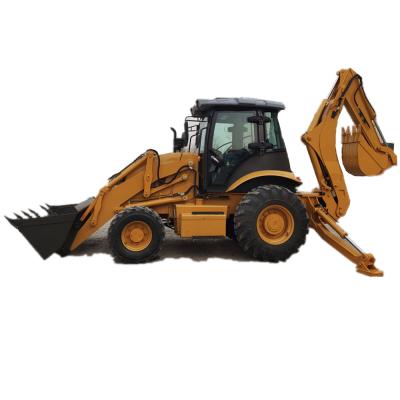 China Construction worksÂ   Top Brand YQ388 2.5 Ton Small Front End Loader Backhoe Excavator For Road Maintenance for sale