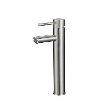 China Metered Modern Australian Hiajun Watermark Basin Mixer Taps Bathroom Vanity Faucet Brushed Nickel Bathroom Sink Faucet for sale